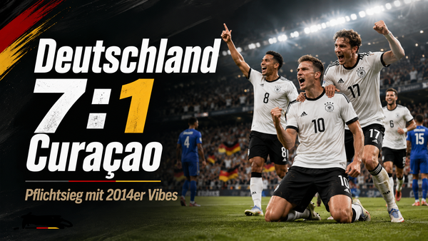 Deutschland startet mit 7:1 gegen Curaçao in die WM
